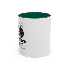Colorful Bee Buzzin' Mug - Fun Coffee Cup for Summer Sips