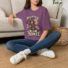 Haunted But Homey T-Shirt — Cute Vintage Haunted House Halloween Tee BP