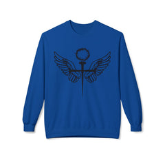 Christian Cross Fleece Sweatshirt
