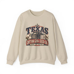 Texas Cotton Gin & Seed Co. Crewneck Sweatshirt - Southern Heritage