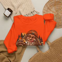 Delish Bigfoot Forest Crewneck Sweatshirt- S’Mores