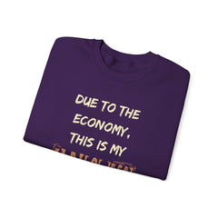 Halloween Humor Crewneck Sweatshirt, Funny Sweatshirt, Unisex Halloween Apparel, Costume Sweatshirt, Fall Fashion, Gift Idea