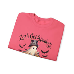 Spooky Ghost Crewneck Sweatshirt, Funny Halloween Sweatshirt, Cozy Fall Fashion, Unisex Sweater, Ghost Lover Gift