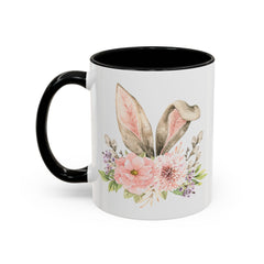 Bunny Ears Accent Coffee Mug (11, 15oz)