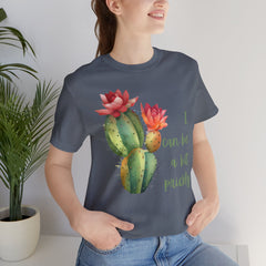 I Can Be A Bit Prickly  - Cactus - Unisex Jersey Short Sleeve Tee