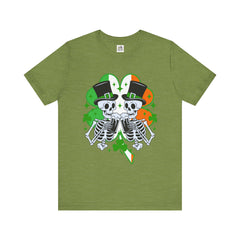 St. Patrick's Day Dead Man Cheers Tee - Unisex Short Sleeve Shirt