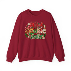"Official Cookie Tester" Christmas Holiday Sweatshirt