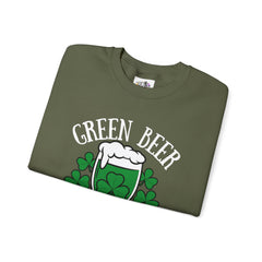 Green Beer Is Underrated Crewneck Sweatshirt - Unisex St. Patrick's Day Apparel