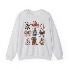 Rustic Coquette Christmas Sweatshirt