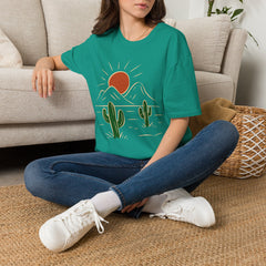 Desert Sunset T-Shirt — Cactus Mountain Graphic Tee