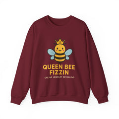 Queen Bee Fizzin'  -Unisex Crewneck Sweatshirt - Cute Casual Fashion