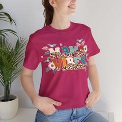 Tropical Mama Vibes Unisex Jersey Tee - Perfect for Summer & Holidays