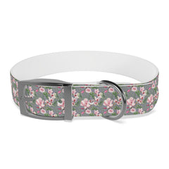 Dog Collar- Pink Flowers