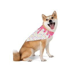 Pet Bandana - Melting Ice Cream & Sprinkles