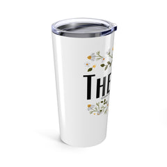 Bee & Floral 20oz Tumbler - Cute Travel Mug, Summer Gift, Eco-Friendly Beverage Container, Floral Drinkware, Perfect for Nature Lovers