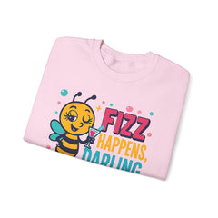Fizz Happens Darling, Cute Gift for Bee Lovers, Jewelry Lovers