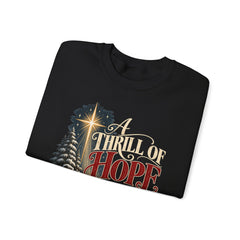 A Thrill of Hope Christmas Sweatshirt