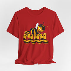 Bee Cool -Unisex Short Sleeve Tee - Fun, Casual Summer T-Shirt