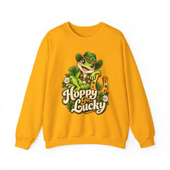Hoppy Go Lucky Frog St. Patrick’s  Day Sweatshirt
