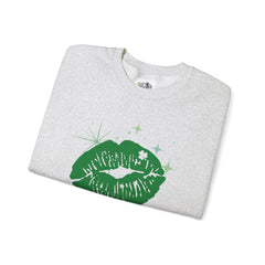 Irish Kiss Crewneck Sweatshirt - Unisex St. Patrick's Day Apparel