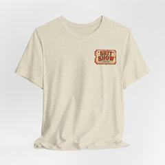 Shit Show Ticket Tee — Vintage Carnival Graphic T-Shirt