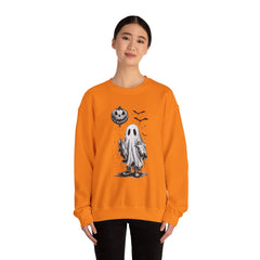 Spooky Ghost Sweatshirt - Cozy Halloween Apparel for Men & Women, Unisex Crewneck, Fall Fashion, Gifting Idea