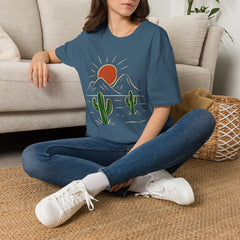 Desert Sunset T-Shirt — Cactus Mountain Graphic Tee