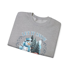Let It Snow Somewhere Else - Winter  - Sweatshirt - Blue Design