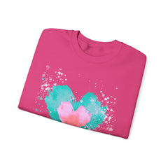Watercolor Hearts - Valentine's Day Sweatshirt