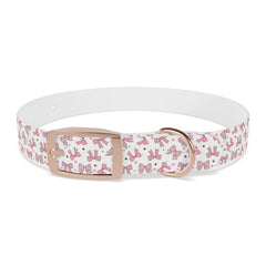 Dog Collar- Pink Bows