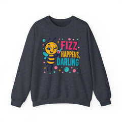 Fizz Happens Darling, Cute Gift for Bee Lovers, Jewelry Lovers