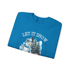 Let It Snow Somewhere Else - Winter  - Sweatshirt - Blue Design