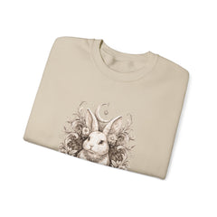 Bunny Moon Floral Crewneck Sweatshirt