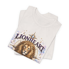 Lionheart T-Shirt — "Let Your Heart Lead" Lion Graphic Tee