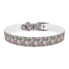 Dog Collar- Pink Flowers