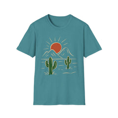 Desert Sunset T-Shirt — Cactus Mountain Graphic Tee