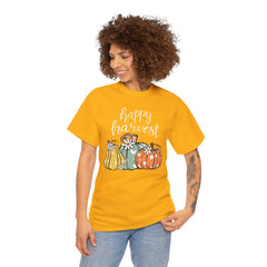Happy Fall Essential Tee with Pumpkins