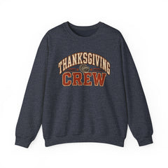 Thanksgiving Crew Sweatshirt - Vintage Turkey Family Holiday Pullover - Fall Apparel