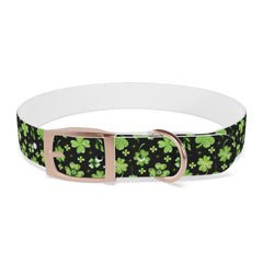 Dog Collar - St Patrick's Day Clover Design