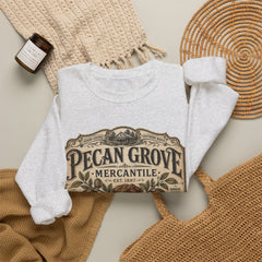 Pecan Grove Mercantile Vintage Logo Sweatshirt - Southern Heritage