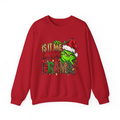 Grinch 'Is It Me? Am I The Drama?' Christmas Sweatshirt
