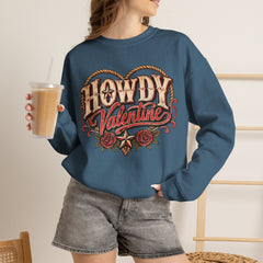 Howdy Valentine Crewneck Sweatshirt