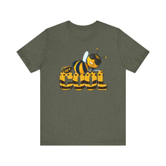 Bee Cool -Unisex Short Sleeve Tee - Fun, Casual Summer T-Shirt
