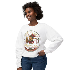North Pole Brewing Co. Unisex Lightweight Comfort Colors Crewneck Sweatshirt - Cozy Holiday Sweatshirt, Christmas Gift, Winter Apparel, Casual Wear, [...]