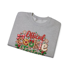 "Official Cookie Tester" Christmas Holiday Sweatshirt