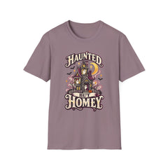 Haunted But Homey T-Shirt — Cute Vintage Haunted House Halloween Tee BP