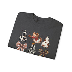 Rustic Coquette Christmas Sweatshirt