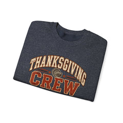 Thanksgiving Crew Sweatshirt - Vintage Turkey Family Holiday Pullover - Fall Apparel