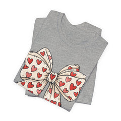 Valentine Heart Bow T-Shirt