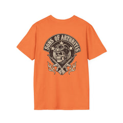 Sons of Arthritis Skull Tee — Military Biker Veteran Graphic T-Shirt